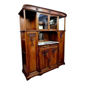 Dining Room Buffet Art Nouveau period in walnut circa 1900