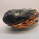 1950s large ashtray completely hand-blown and handcrafted in Murano glass, made in Italy - 18 cm