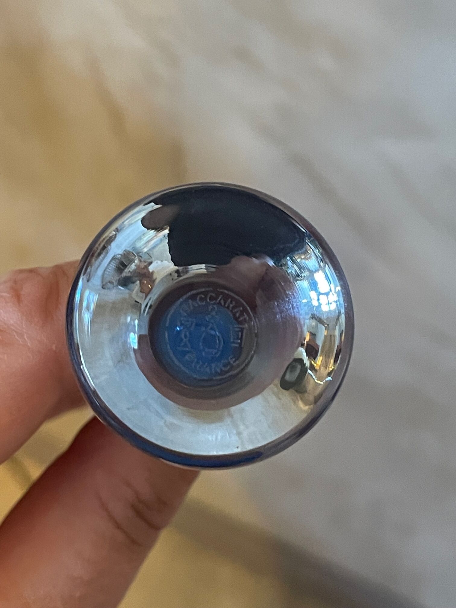 Carafe et verres Baccarat