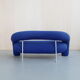 Rare Postmodern Sofa “Tube” by Carlo Bartoli for Rossi di Albizzate, 1990s