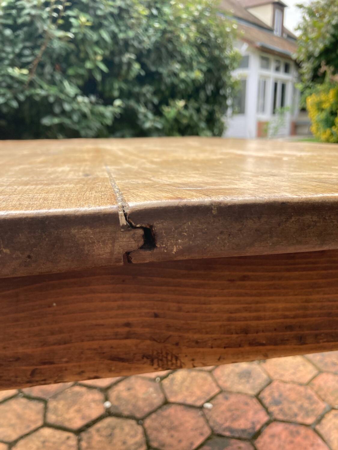 Vintage farmhouse table