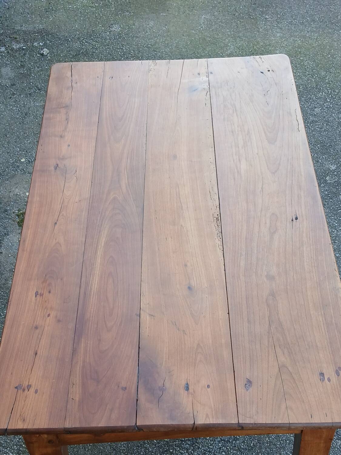 Antique desk in cherry wood