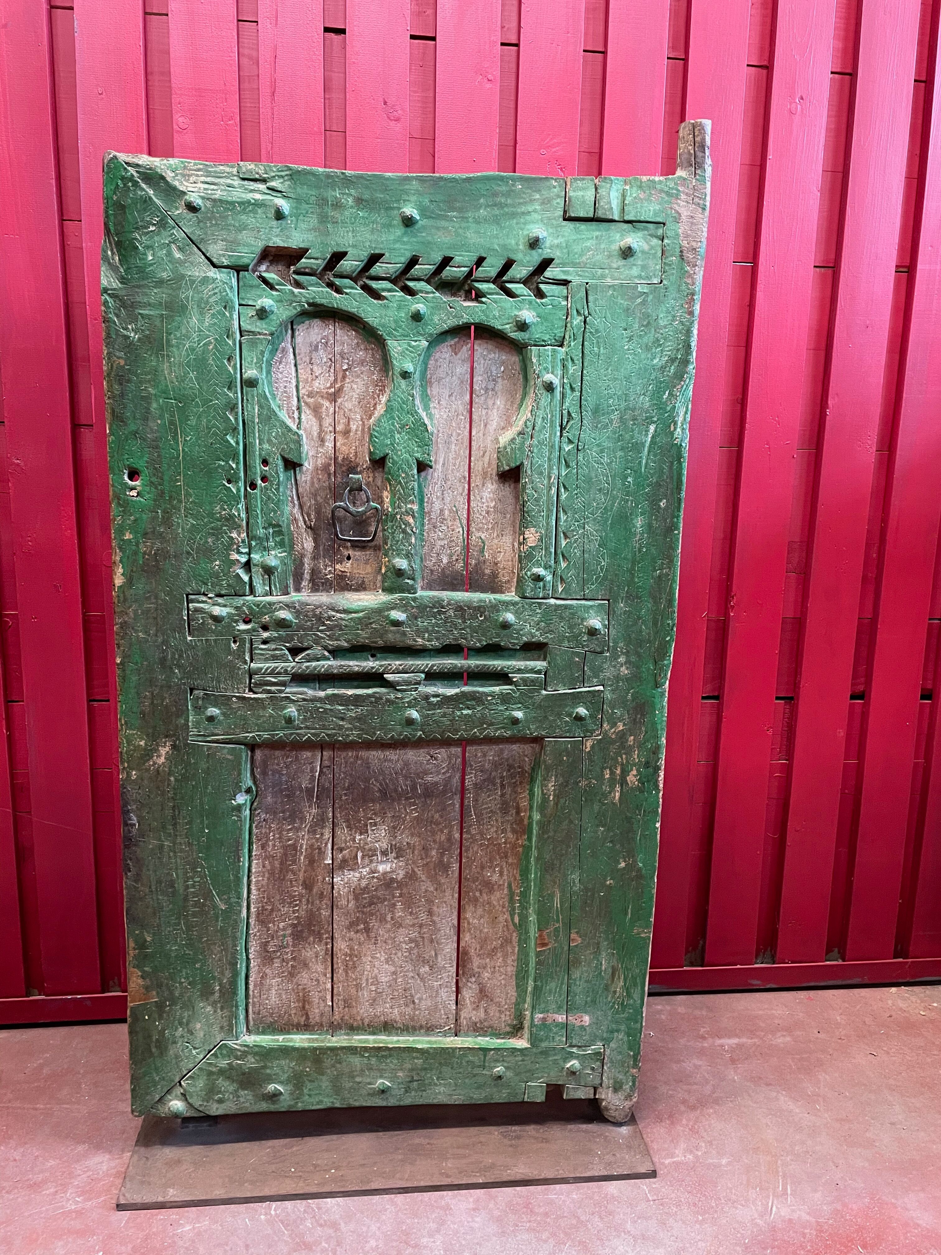 Ancient Berber Gate of the High Atlas 19th Century