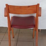 Series of 4 Scandinavian chairs