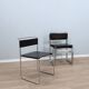 Ensemble de 4 chaises Giovanni Carini "Libellula" pour Planula, Italie, années 1970.