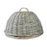 Cloche en osier ancienne