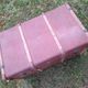 Old mail trunk in zinc