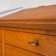 Vintage lectern desk oak
