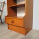 Small teak library