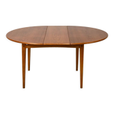 Vintage teak table with two extensions