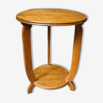 Table pedestal old oak