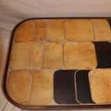 Roger Capron's vintage coffee table model "Shogun" 1960