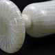 Vase Art Deco Murano Double Latticino Glass-1930s