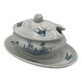 Gien iron earth mustard pot