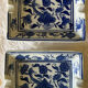 2 Meissen style onion ashtrays