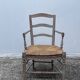 French antique Armchair Louis Philippe style, Provence