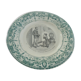 Talking plate