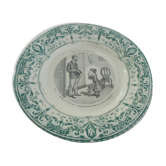 Assiette parlante
