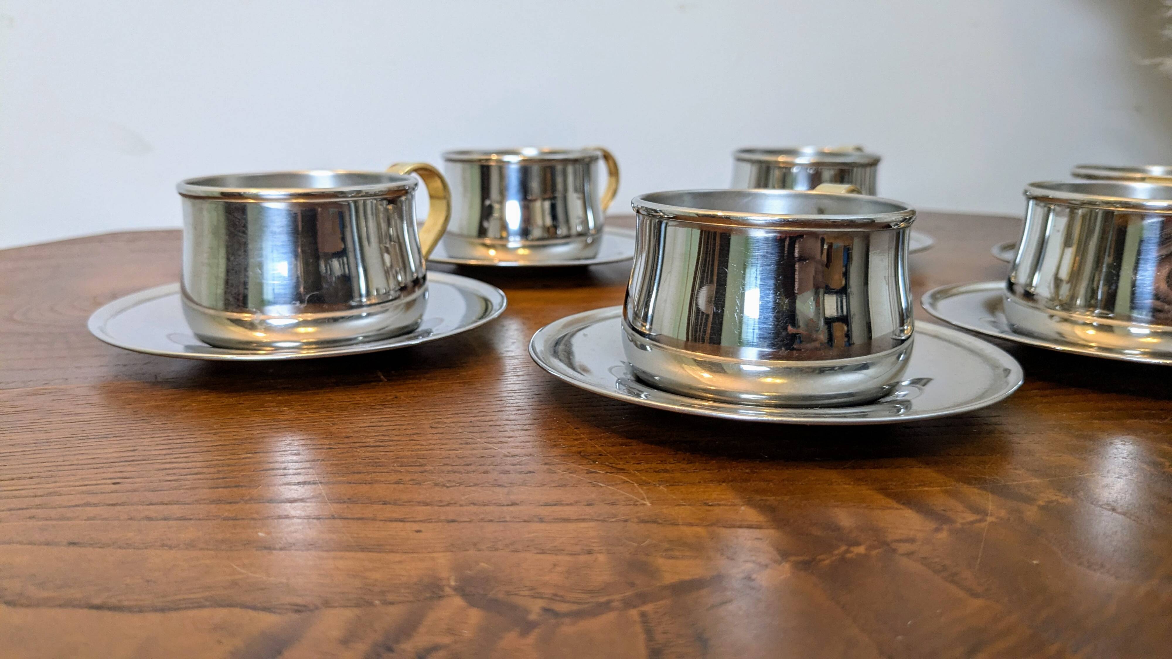 12-piece Italian coffee set by Inoxriv