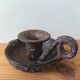 Candle holder by the ceramist Jean Austruy from the 1970s.