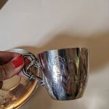 Art Nouveau cup and sub-cup