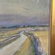 Swedish Oil on Panel “Räpplinge, Öland” by Emil Hagström, Vintage 70.5×55.5cm