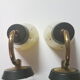 Pair of modernist appliques from the 50s/60s