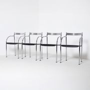 Set of 4 Francesca Spanish dining chairs by Philippe Starck for Baleri