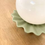 Ceramic shell lamp from the 70s/80s.