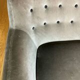 Sentou 3 seater velvet sofa