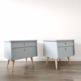 Pair of vintage bedside tables
