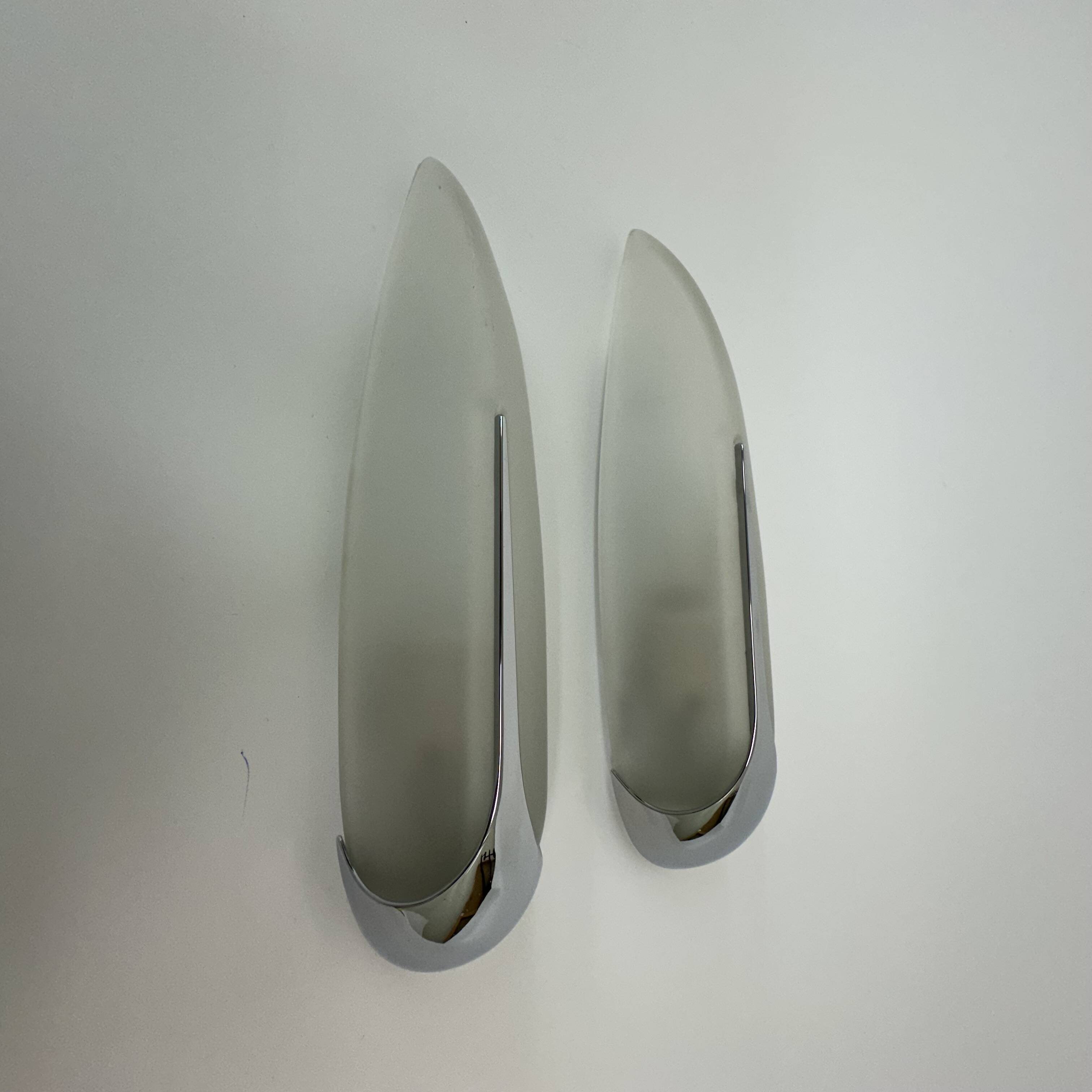 Paire d'appliques Idearte Sconces Espagne années 1980
