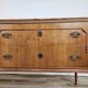 1980s chest of drawers with marble top and four drawers