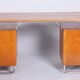 Bauhaus Writing Desk in Beech from Mücke-Melder, 1930s