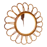 Vintage rattan mirror