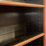 Large modular bookcase Scandinavian design 1950.