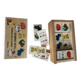Wooden domino