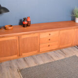 Restored Teak 1960s Nathan Squares Sideboard