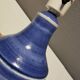 lampe de table en céramique bleu clair, par M.Hjorth Danemark 1970-80