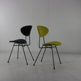 Set of two dining chairs designed in 1955 by Rob Parry and Emile Truijen