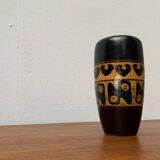 West German pottery vase from the mid-century by WGP of Dümler & Breiden, 1960s.