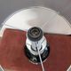 Lampe Space Age en chrome et verre
