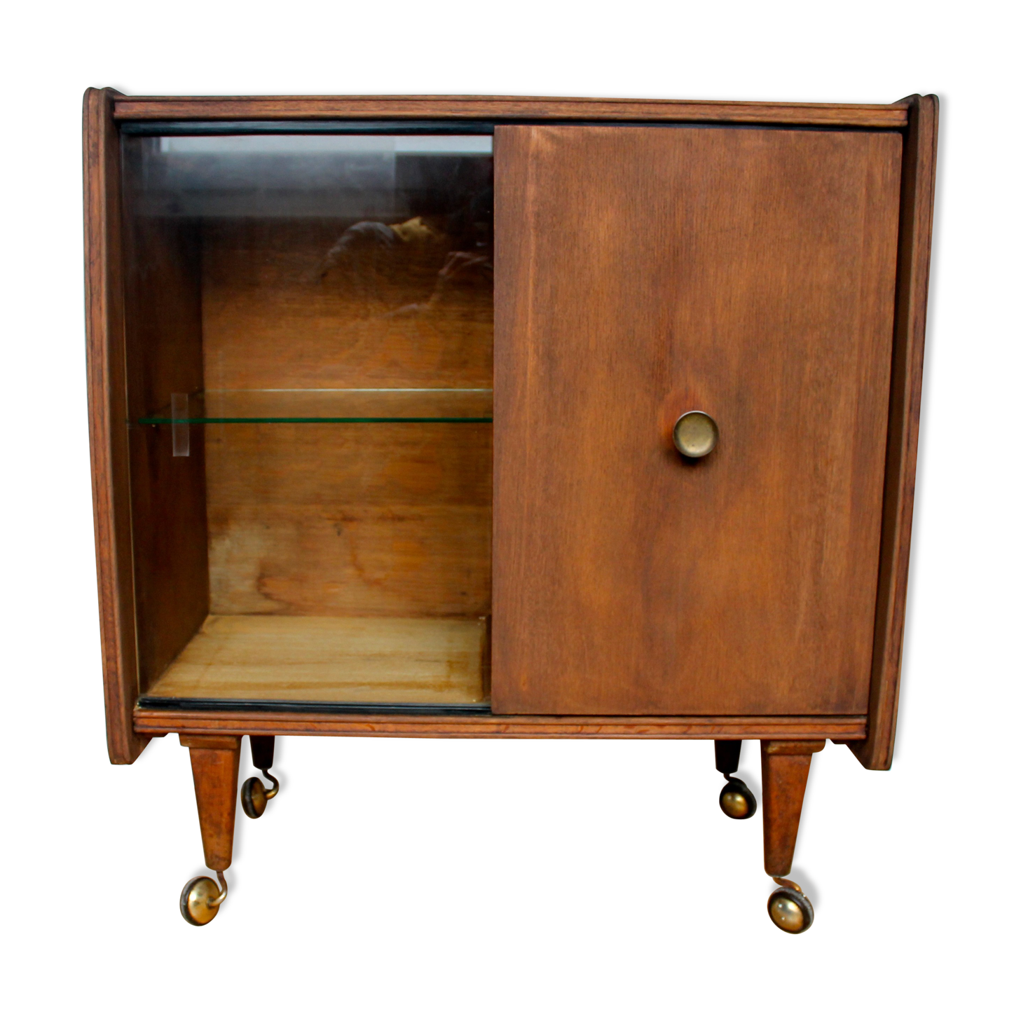 Former small furniture bar vintage 60's wooden