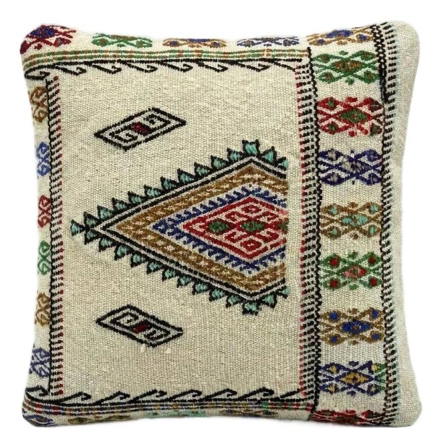 Vintage kilim cushion cover 33x36 cm