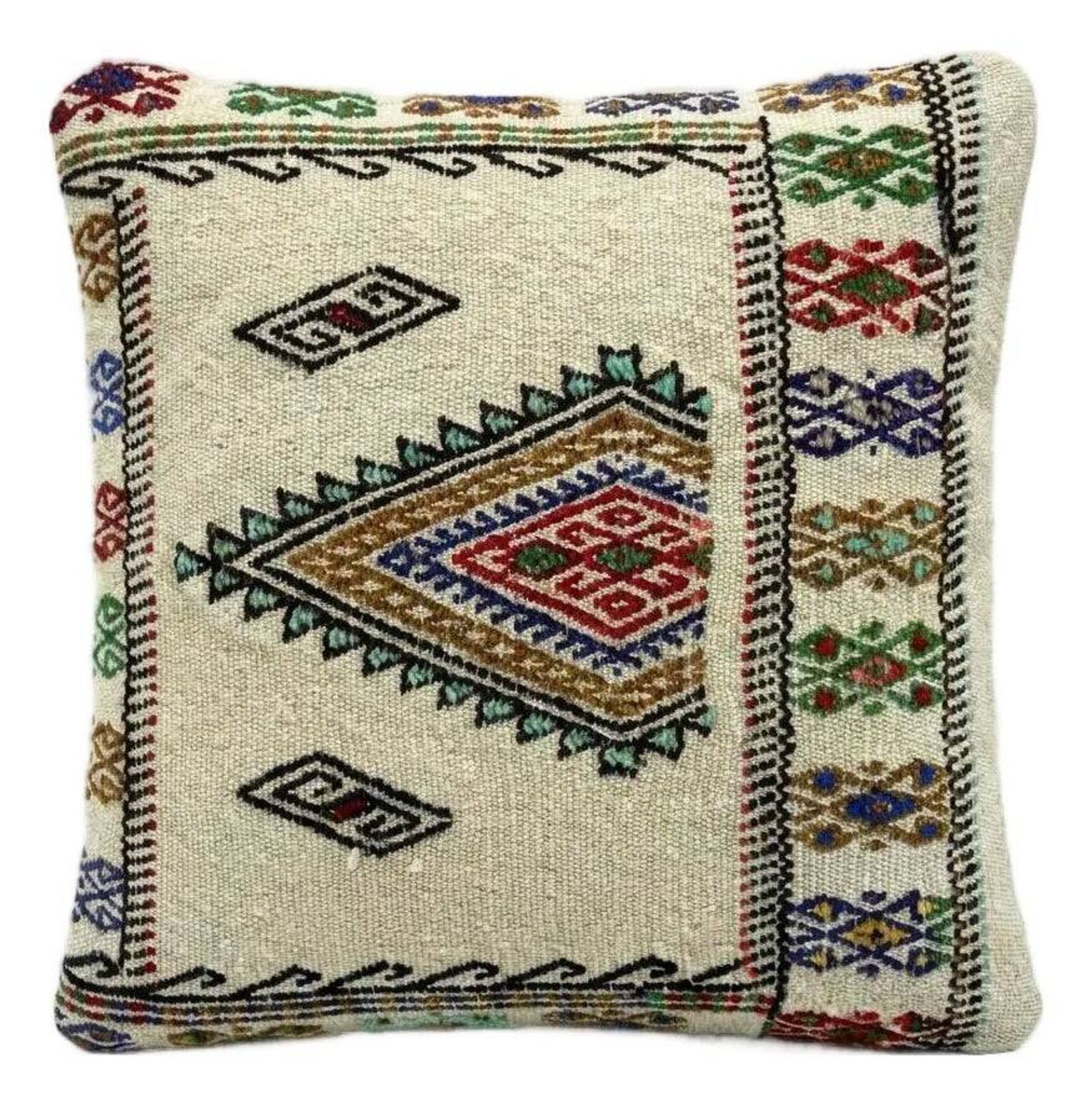 Vintage kilim cushion cover 33x36 cm
