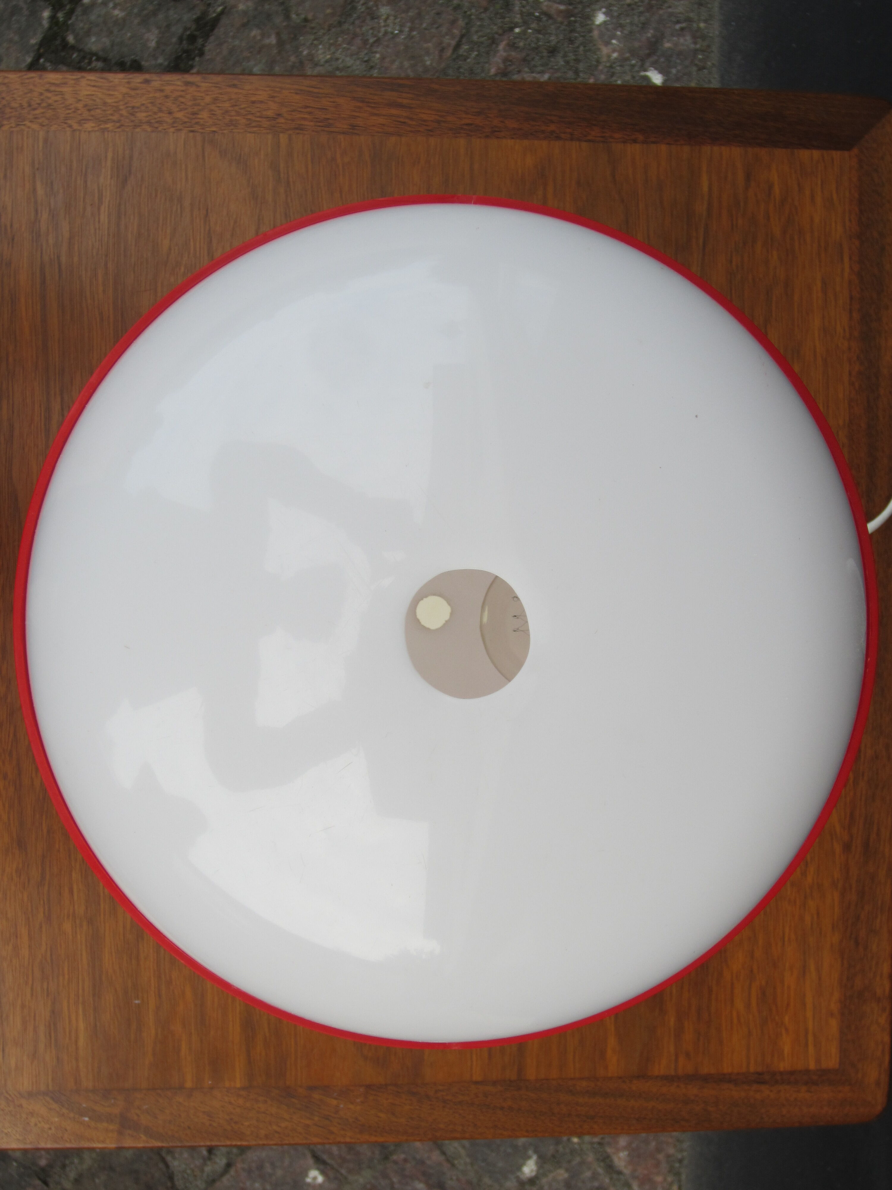 Lamp red Joe Colombo KD29