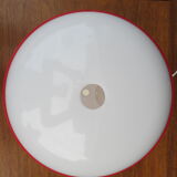 Lampe Joe Colombo KD29 rouge