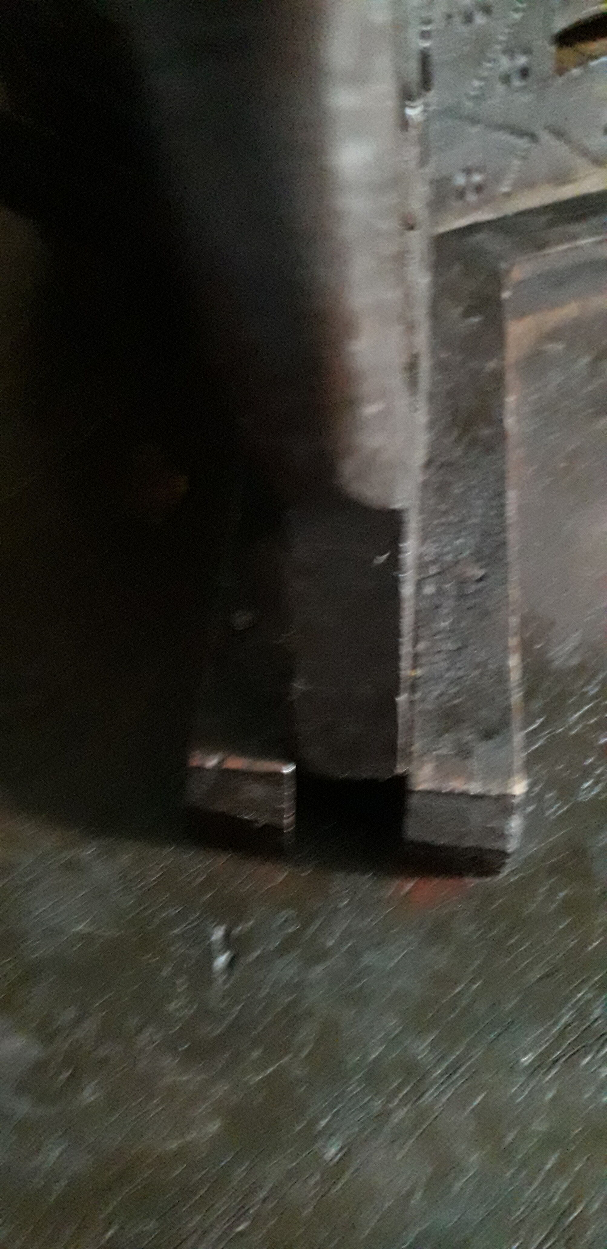 Old coffee table carved in teak wood