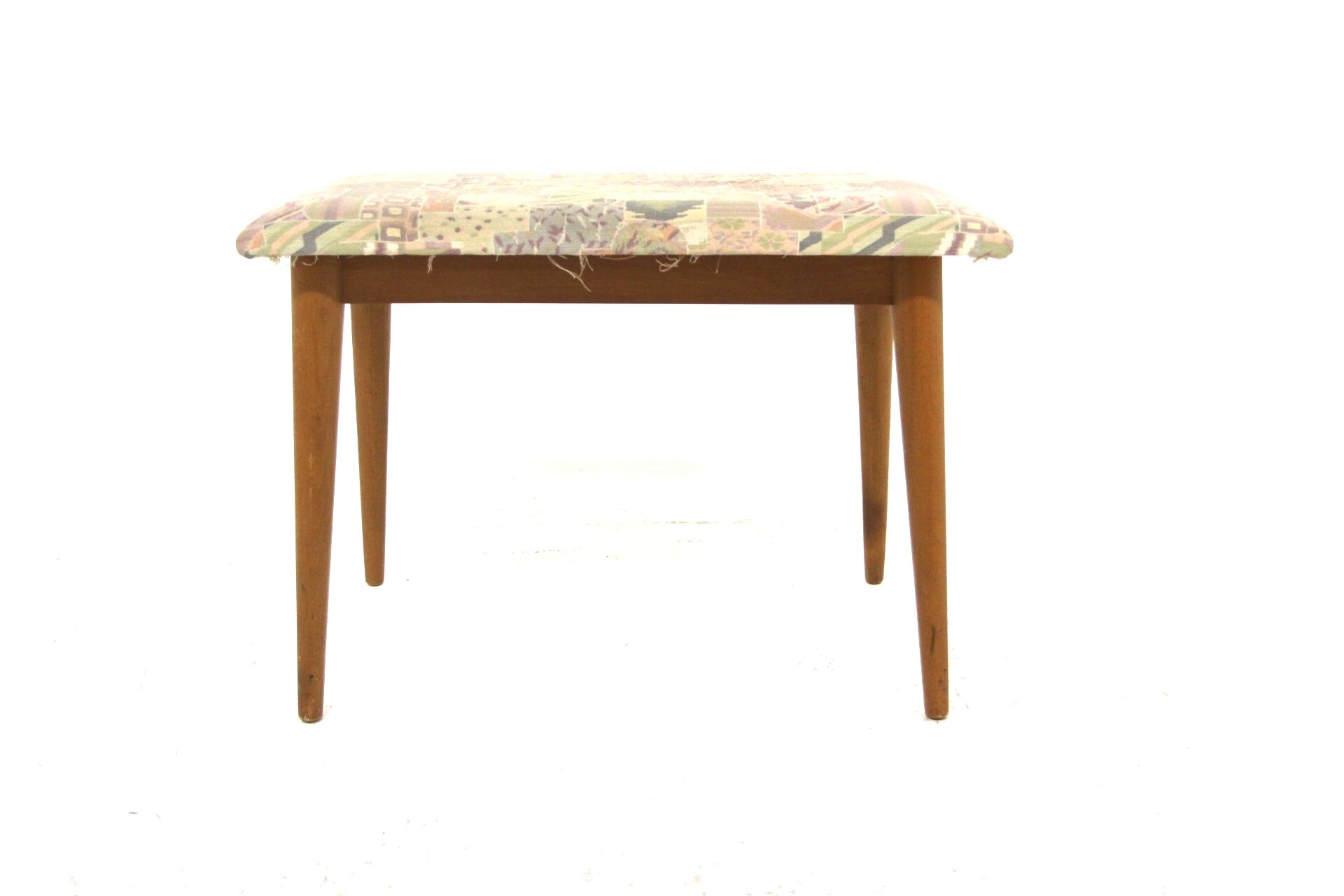 Scandinavian stool in birch, Sweden, 1960