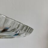 Vintage molded glass lampshade pendant light - tableware collection -